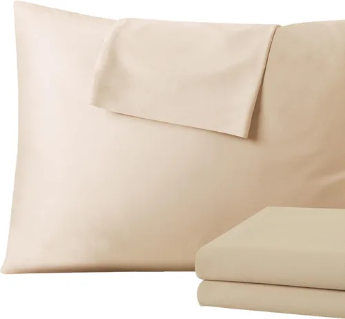 Vista 88 de Juego de 2 fundas de almohada 100% de algodón egipcio, fundas de almohada refrescantes de 400 hilos, fundas de almohada suaves y transpirables