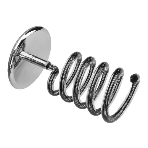 Vista 2 de Soporte de soplador en espiral,Estante colgante para secador de pelo de resorte,Estación de peinado en espiral para salón de secador de pelo