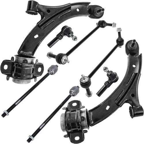 Vista 108 de Detroit Axle - Kit de suspensión frontal de 8 piezas para Chevy Silverado