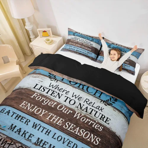 Vista 7 de Erosebridal Funda de edredón de ancla náutica, juego de ropa de cama con brújula oceánica, tamaño individual para niños, adolescentes, adultos
