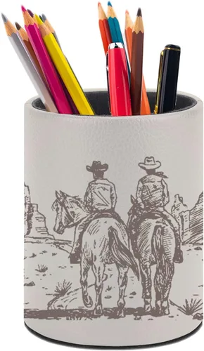 Vista 33 de Organizador de lápices con diseño de bandera de Estados Unidos, lindo portalápices, taza de lápices para escritorio, soporte para brochas