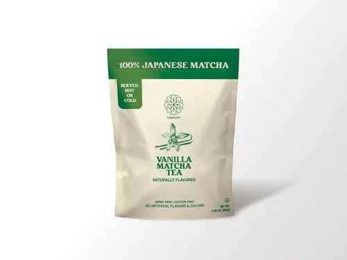 Vista 11 de The Harmony Matcha Lavender (bolsa de 7.05 onzas - 20 porciones) Polvo de matcha japonés premium, rico en antioxidantes y L-teanina, endulzado
