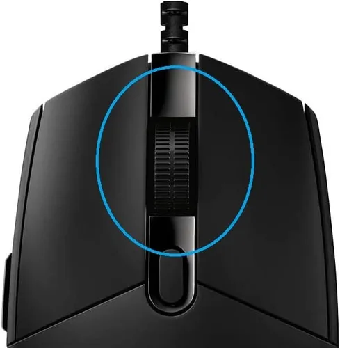 Vista 4 de Rodillo de ratón con rueda de ratón para Logitech G203 G102 G PRO Gaming MouseLogitech G305 Gaming Mouse (negro)