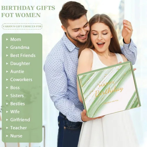 Vista 4 de Regalos de cumpleaños para mujeres, regalos de feliz cumpleaños para mamá, hermana, su mejor amiga, novia, esposa, ideas de regalo de cumpleaños