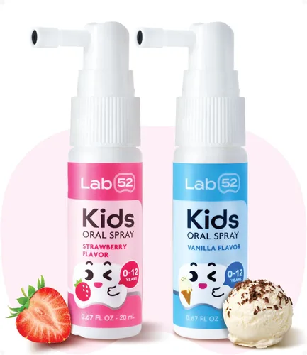 Vista 12 de LAB52 - Caja de regalo en aerosol oral para niños, ayuda de pasta de dientes para cuidado bucal diario y aliento fresco, aprobado para niños sin