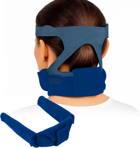 Vista 10 de Vive CPAP - Funda de correa para el cuello, almohadilla para el cuello para máscaras de casco BiPap Comfort & Prevent Lines: ajuste universal