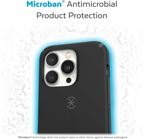 Vista 7 de Speck Funda delgada para iPhone 14 Pro, protección contra caídas, resistente a los arañazos, tacto suave para iPhone 14 Pro de 6.1 pulgadas, doble