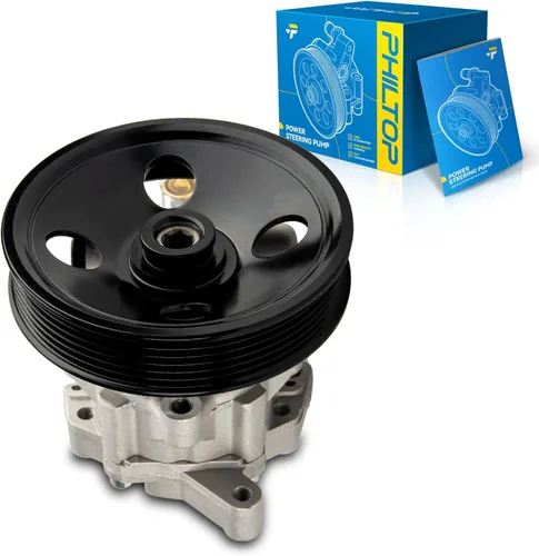 Vista 123 de PHILTOP 215345 Bomba de dirección asistida con polea, apta para Corolla 2003-2008; Matrix; Vibe, Reemplazar OE 215345, 4236, 4236C, 4431002101
