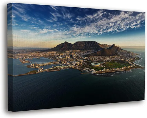 Vista 18 de SpiritualHands Lienzo decorativo para pared, diseño de lugares famosos del patrimonio mundial, carteles enmarcados escénicos, paisajes modernos, 01