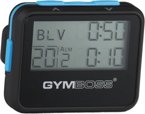 Vista 2 de Gymboss Temporizador de intervalos y cronómetro y correa de reloj - Paquete