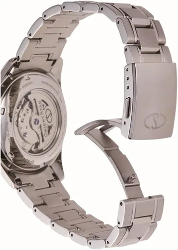 Vista 3 de ORIENT STAR Reloj automático clásico con esfera azul RE-HJ0002L para hombre, Azul, Deportes