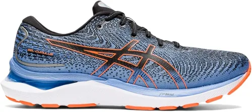 Vista 4 de ASICS Gel-Cumulus 24 - Tenis de correr para hombre, NegroNaranja