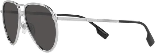 Vista 3 de BURBERRY Gafas de sol BE 3135 100587 Scott Silver Dark Grey, Scott Silver Gris Oscuro