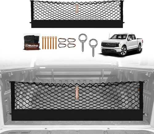 Vista 47 de Muslogy Red de carga para maletero estilo sobre compatible con accesorios Jeep Grand Cherokee L 2021-2024 2025, organizador de maletero de ajuste