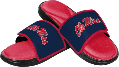 Vista 127 de FOCO Sandalias deportivas de espuma para ducha con logotipo de equipo universitario de la NCAA para hombre