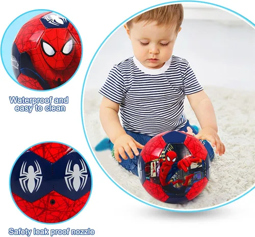 Vista 4 de DECLIR Balón de Fútbol Tamaño 3 Balón de Fútbol para Niños Pelota Pequeña Mejorada para Niños Pequeños