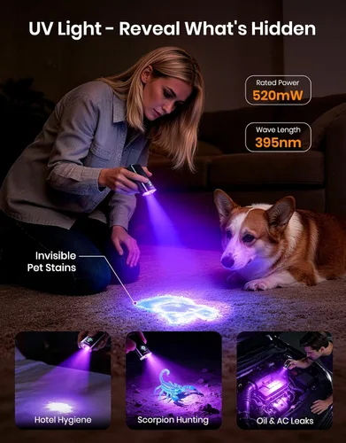 Vista 4 de 1200LM linterna brillante EDC del bolsillo recargable con la luz