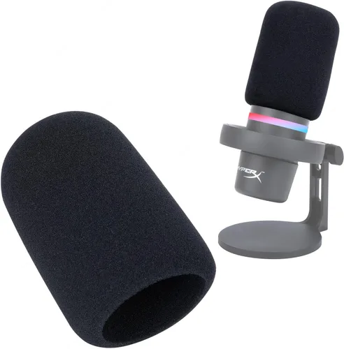 Vista 7 de HyperX DuoCast Boom Arm - Brazo de micrófono HyperX compatible con HyperX DuoCast, brazo de micrófono con cubierta de micrófono, mejora la calidad