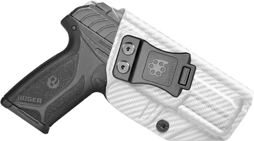 Vista 14 de Amberide IWB Kydex Holster for Ruger Security-9, Concealed Carry, No Optic/No Laser, Adjustable Cant, Posi-Click Retention, Made in USA