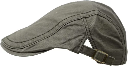 Vista 8 de Gorra de algodón lavado Newsboy Sombrero Ivy Classic Vintage Hat para hombre