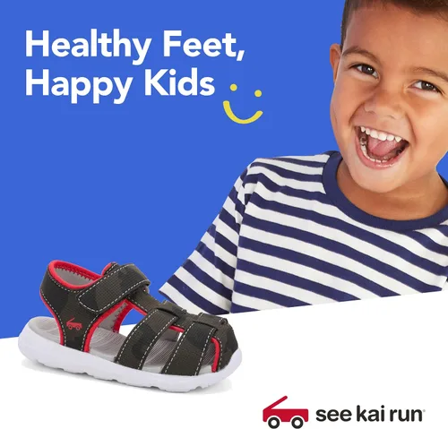 Vista 7 de See Kai Run Cyrus FlexiRun - Sandalias deportivas para niños con punta cerrada