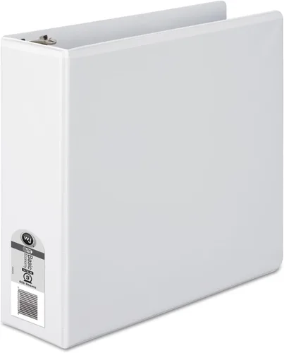Vista 3 de Archivador Wilson Jones 362 de argollas redondas, línea clásica, capacidad de 3 pulgadas, Blanco Total 1