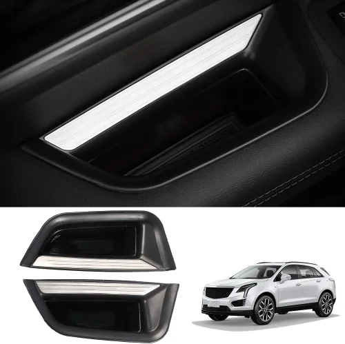 Vista 8 de para XT5, bandeja organizadora de apoyabrazos compatible con accesorios Cadillac XT5 2019 2018 2017 2016, inserto de reposabrazos