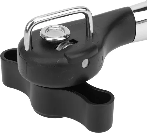 Vista 5 de Juego de 2 abrelatas manual de acero inoxidable suave de acero inoxidable mango ergonómico resistente Com fortable para sostener para cocina