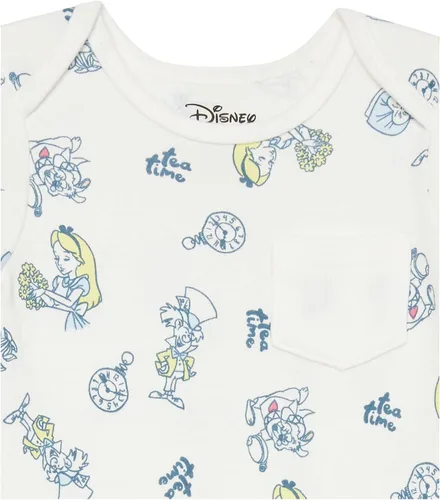 Vista 3 de Tienda Essentials Disney Star Wars Overol de algodón para niñas pequeñas, paquete de 3
