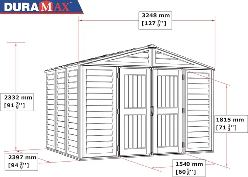 Vista 8 de 10.5X8 Woodbridge Plus W/Base