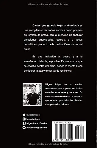 Vista 2 de Cartas que guardo bajo la almohada (Cartas Nocturnas) (Spanish Edition)