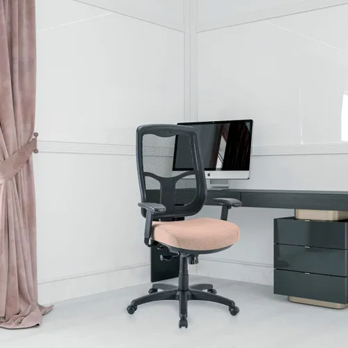 Vista 2 de Tempur-Pedic TP944 Adjustable Task Office Desk Chair, Beige