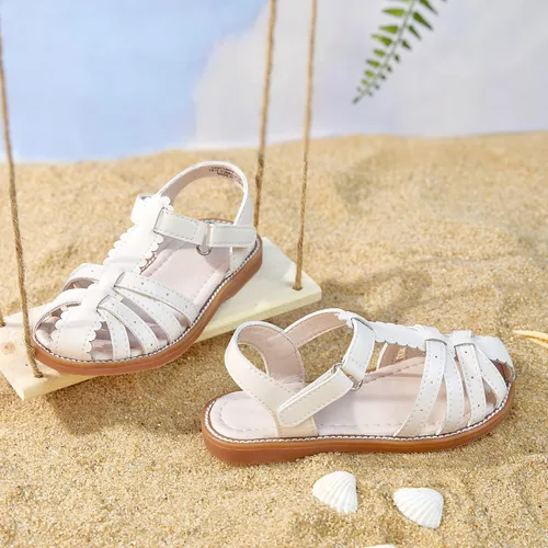 Vista 7 de Kiderence Sandalias para niñas pequeñas, zapatos de verano para niñas pequeñas