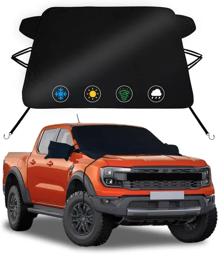 Vista 53 de Cubierta de nieve para parabrisas para Toyota Sequoia 2023-2025 2026/Toyota Tundra 2022-2025 2026 Limited SR5 Platinum TRD Pro Pickup Cubierta