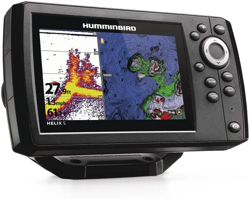 Vista 3 de Humminbird 411660-1 Helix 5 Chirp GPS G3 - Buscador de peces