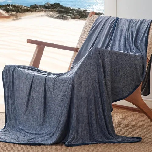 Vista 33 de Bedsure - Manta refrescante para personas que tienen calor al dormir, para habitación de niñas y niños, cobija fresca, ropa de cama ligera