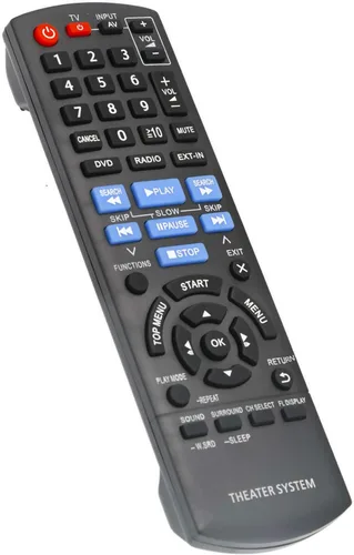 Vista 2 de Nuevo N2QAYB000694 - Control remoto de repuesto para Panasonic DVD Home Theater Sound System SC-XH175 SA-XH175 SC-XH170 SA-XH170 SC-XH20 SA-XH20