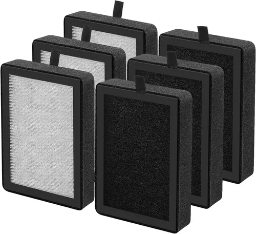 Vista 9 de LV-H128 Filtro de repuesto para purificador de aire LEVOIT LV-H128, paquete LV-H128 Filter-4 Pack