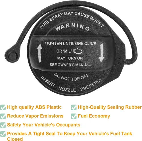 Vista 5 de Tapa de gasolina 8K0201550N Reemplazo para Audi A4, A4 Quattro, A5, A5 Quattro, A8 Quattro, Q5, RS5, S4, S5, S8, SQ5, Allroad Reemplazar 8K0 201 550