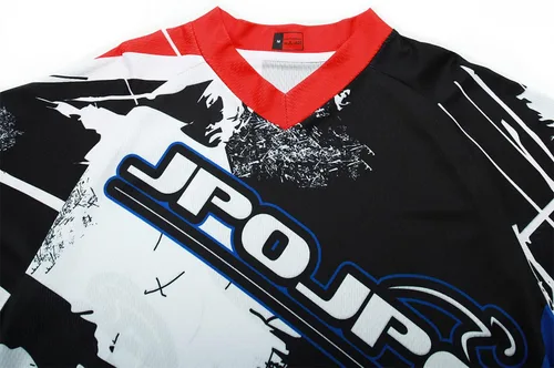 Vista 4 de Hotlion Camiseta de motocross para hombre, camiseta de motocross, camiseta de ciclismo de manga larga