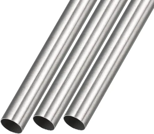 Vista 21 de METALLIXITY Tubo de acero inoxidable 304 (0.079 in de diámetro exterior x 0.012 in de pared T x 9.843 in de largo), 3 piezas, tubo recto