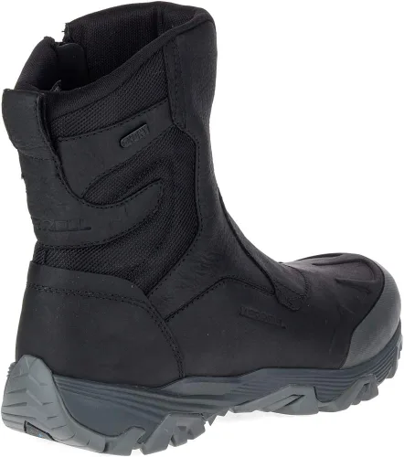 Vista 8 de Merrell Coldpack Ice, Botas de nieve polares impermeables de hombre con cremallera de 8 pulgadas