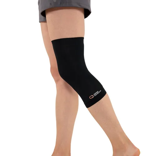 Vista 8 de Manga de recuperación de rodilla por compresión de cobre, garantizada más alto contenido de cobre con ajuste infundido. Mejor soporte de compresión