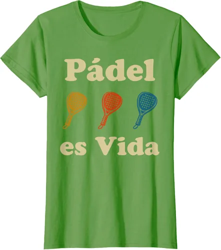 Vista 3 de Padel ES Vida Player Sport Life in Spanish En Espanol Men's T-Shirt