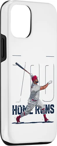 Vista 3 de Funda para iPhone 15 Albert Pujols 700 Home Runs Albert Pujols St Louis MLBPA
