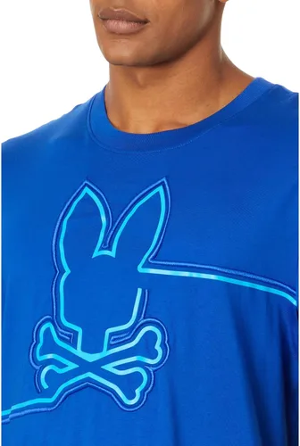 Vista 3 de Psycho Bunny Camiseta estampada bordada Chester Surf The Web XL (7 de EE. UU.), Surf the Web
