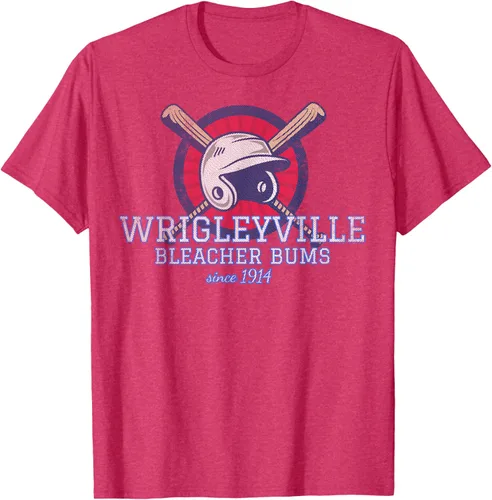 Vista 22 de Wrigleyville Bleacher Bums - Camiseta de béisbol divertida