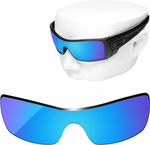 Vista 2 de OOWLIT Lentes de repuesto compatibles con Oakley Batwolf Sunglass