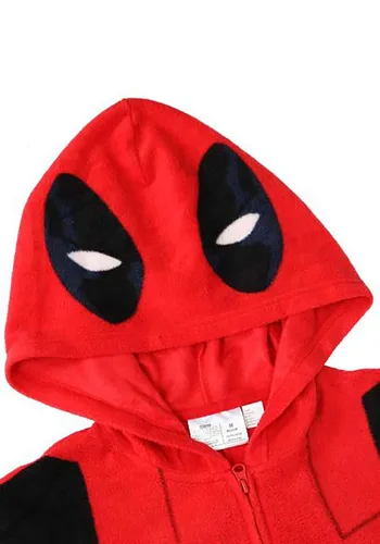 Vista 6 de Disfraz de Enterizo Unisex Deadpool Marvel para Adultos Multicolor