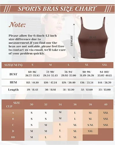 Vista 6 de 3 piezas de brasier deportivo de línea larga para mujer, con tirantes delgados, parte superior acolchada para yoga, entrenamiento, fitness, brasier